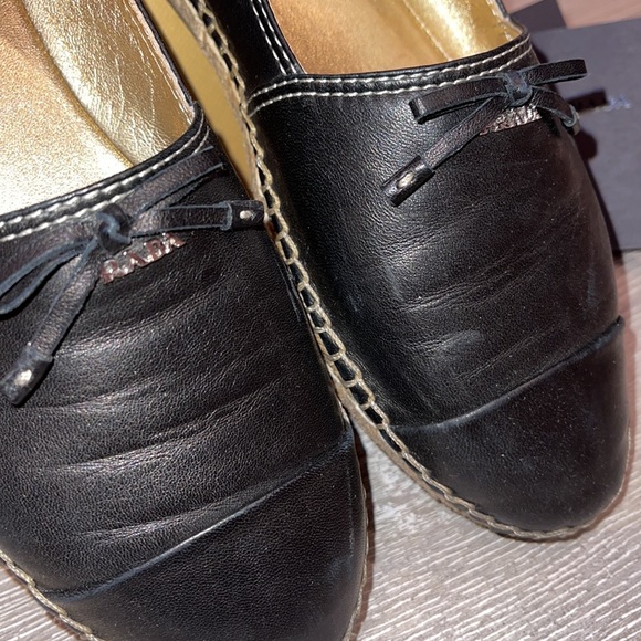 💥PRICE DROP💥AUTHENTIC PRADA Leather Espadrilles - Picture 13 of 14
